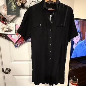 J. Crew Black Women’s Shirt Dress